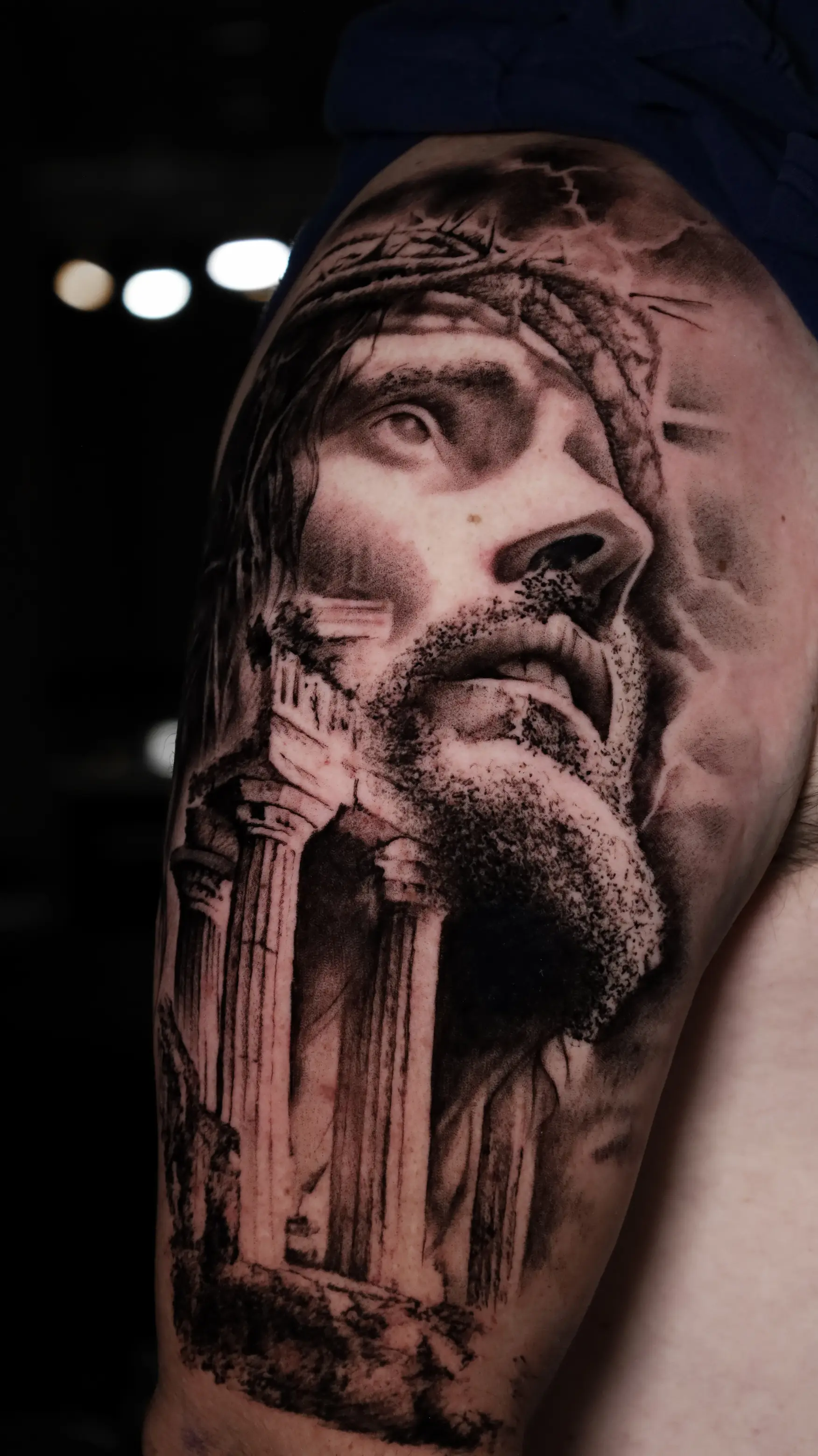 Black and grey realism tattoo by Taylor Tharp