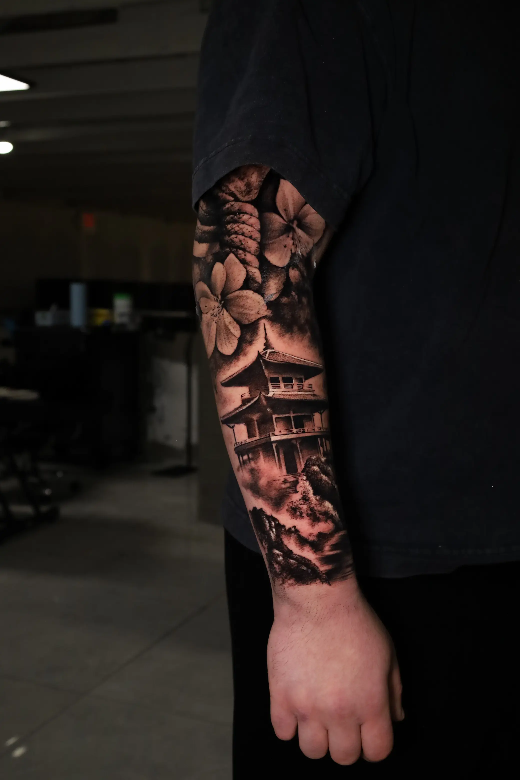 Black and grey realism tattoo by Taylor Tharp
